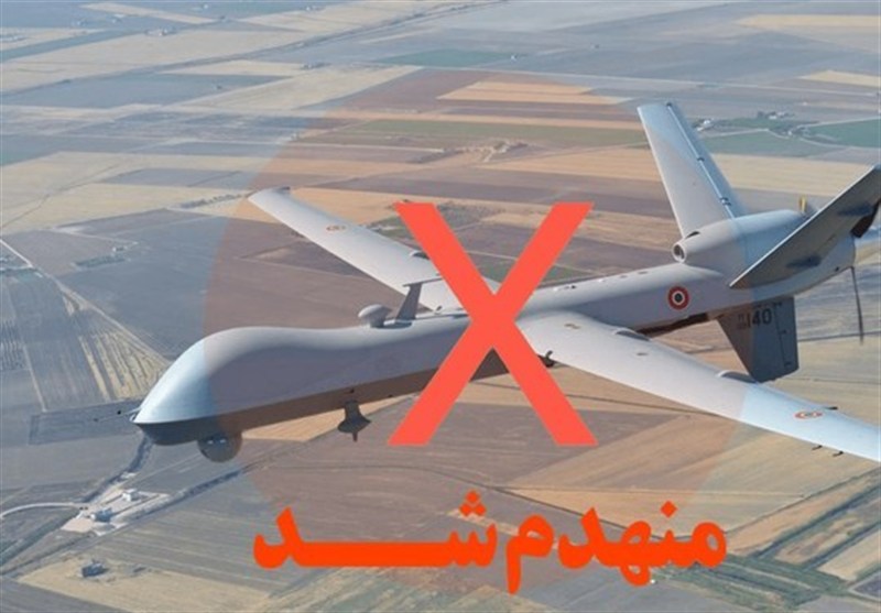 انهدام پهپاد MQ9 در آسمان هرمزگان