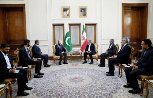 دیدار وزیر کشور پاکستان با وزیر امور خارجه