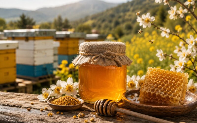 خراسانشمالی سالانه بیش از یکهزار و ۲۴۸ تن عسل تولید میکند