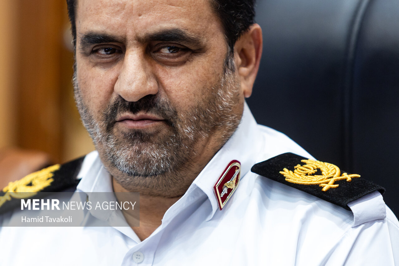 نشست رئیس پلیس راهور تهران بزرگ با خبرنگاران