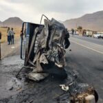 تصادف زنجیره‌ای در آرادان؛ ۳ نفر جان باختند